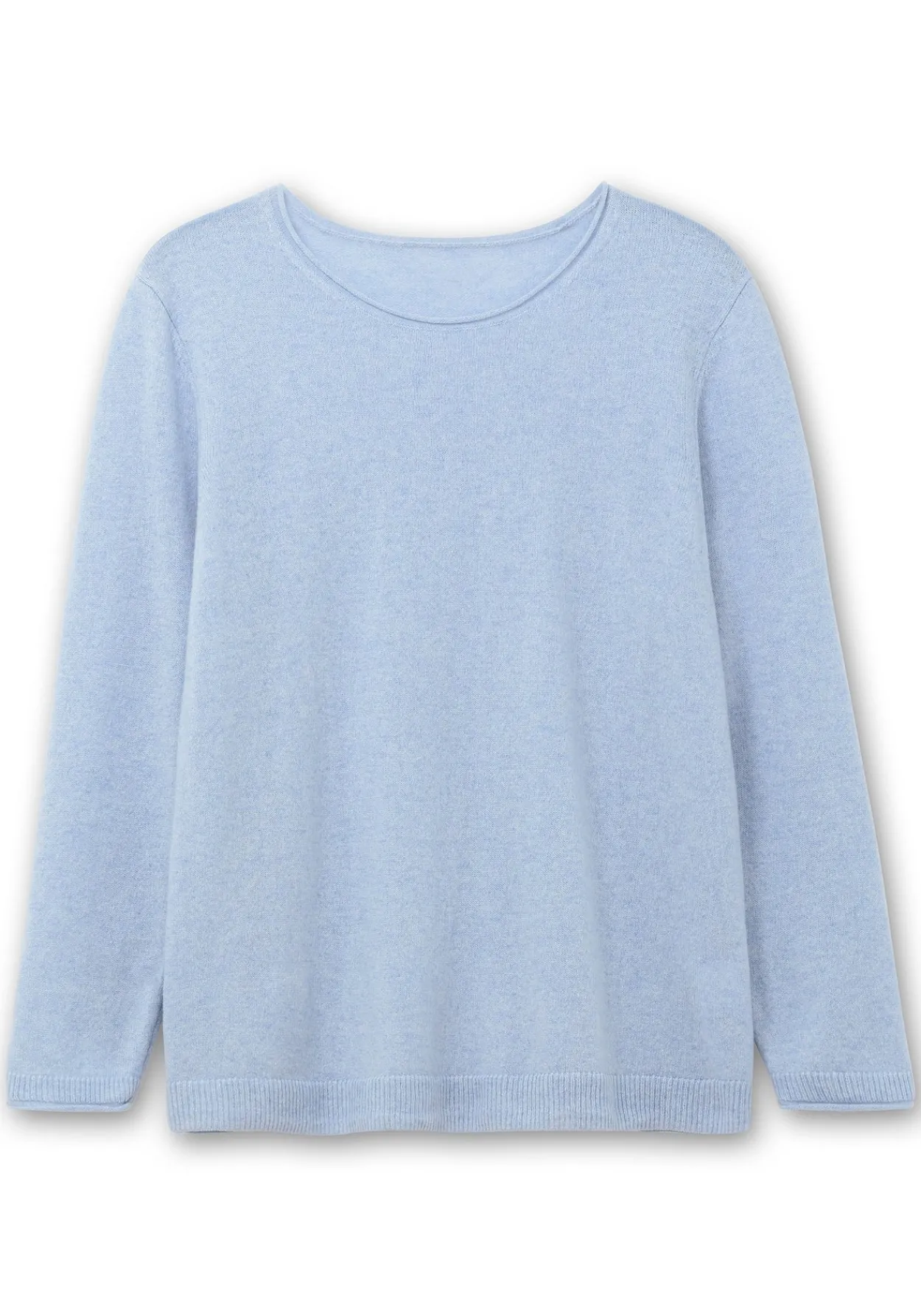 Pullover aus reinem Kaschmir, mit Rollkanten<sheego Online