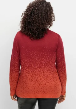 Pullover im Jacquardstrick, mit Farbverlauf<sheego Sale