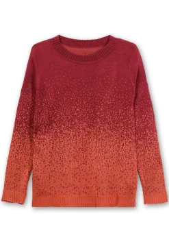 Pullover im Jacquardstrick, mit Farbverlauf<sheego Sale