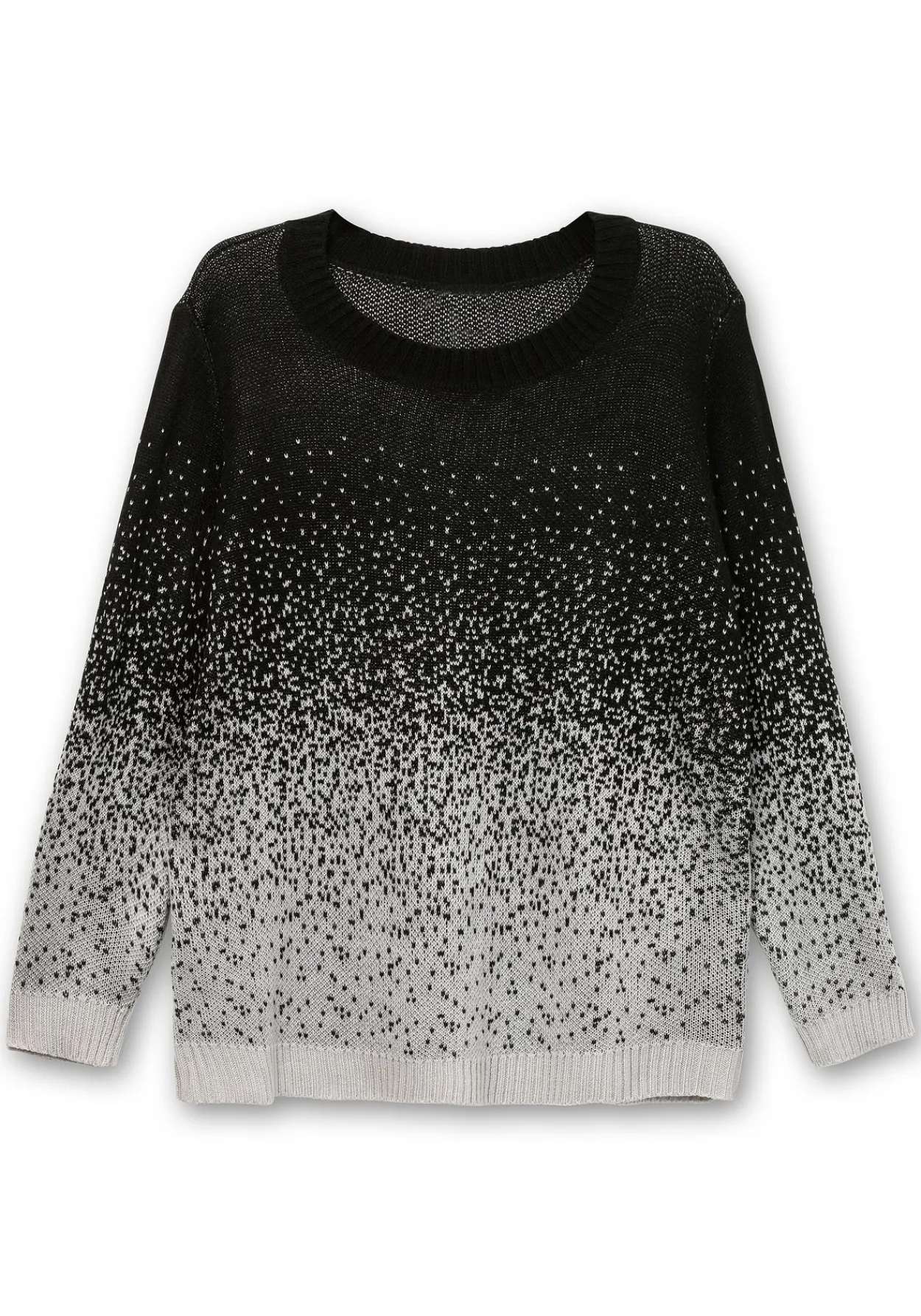 Pullover im Jacquardstrick, mit Farbverlauf<sheego Sale