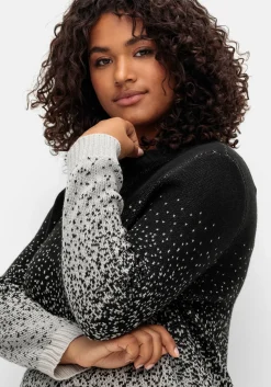 Pullover im Jacquardstrick, mit Farbverlauf<sheego Sale