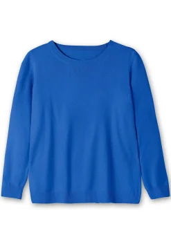 Pullover mit gerippten Abschlüssen<sheego Best