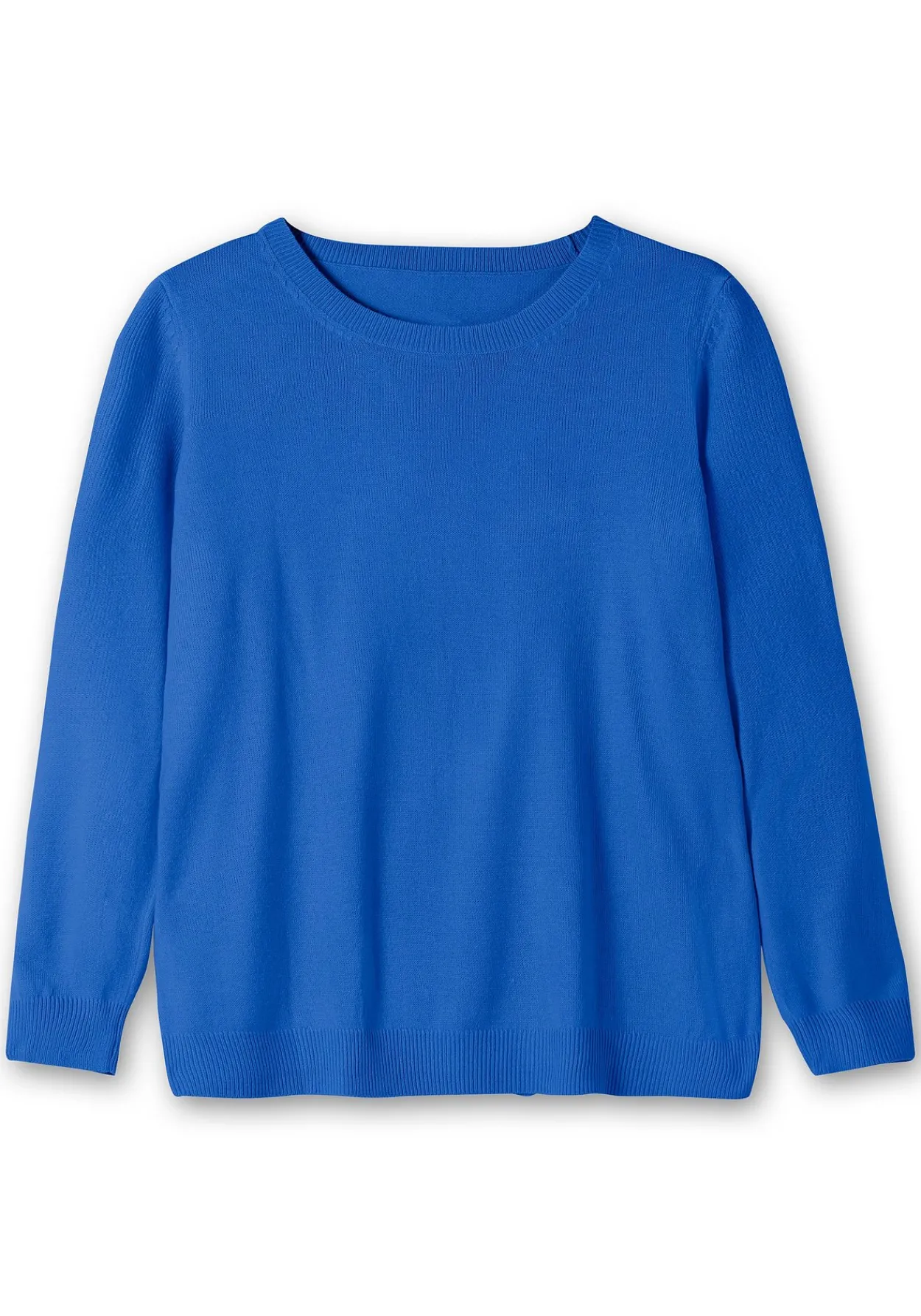 Pullover mit gerippten Abschlüssen<sheego Best