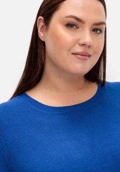 Pullover mit gerippten Abschlüssen<sheego Best