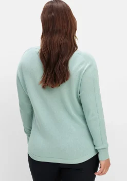 Pullover mit U-Boot-Ausschnitt<sheego Hot