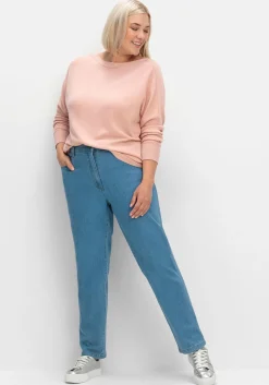Pullover mit U-Boot-Ausschnitt<sheego Sale