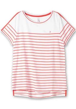 Ringelshirt mit Kontrastdetails<sheego Outlet