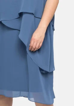 Ärmelloses Cocktailkleid im Lagenlook<sheego Hot