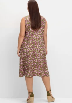 Ärmelloses Kleid mit Blumenprint<sheego New