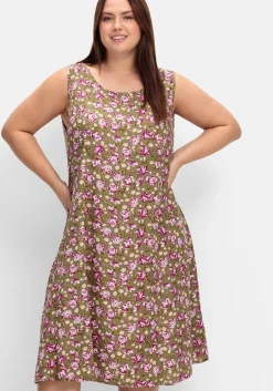 Ärmelloses Kleid mit Blumenprint<sheego New