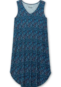 Ärmelloses Midi-Jerseykleid mit Ornamentprint<sheego New