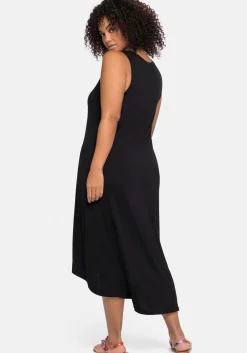 Ärmelloses Strandkleid, hinten länger als vorn<sheego Discount