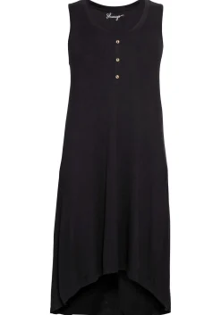 Ärmelloses Strandkleid, hinten länger als vorn<sheego Discount
