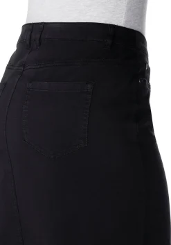 Rock in kniefreier Länge, aus Baumwoll-Twill<sheego Clearance