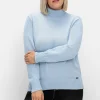 Rollkragenpullover mit Rippbündchen<sheego Best