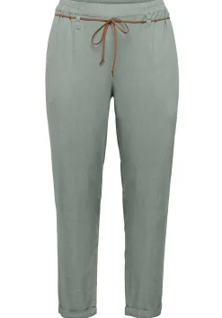 Schlupfhose im Leinen-Mix.<sheego Clearance