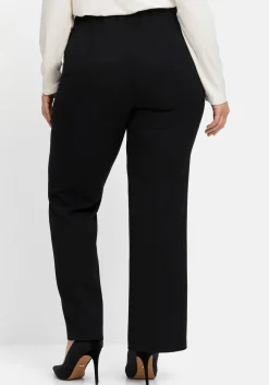 Schlupfhose mit Bügelfalten und Deko-Zipper<sheego Discount