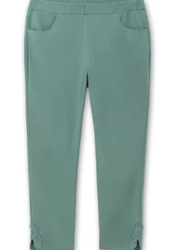 Schmale Bengalinhose mit Spitze am Saum<sheego Clearance