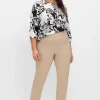 Schmale Bengalin-Schlupfhose mit dekorativem Bund<sheego Sale