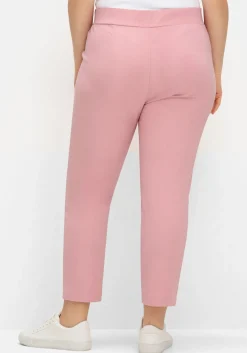 Schmale Bengalin-Schlupfhose mit dekorativem Bund<sheego Clearance