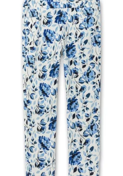 Schmale Bengalin-Schlupfhose mit Blumendruck<sheego New