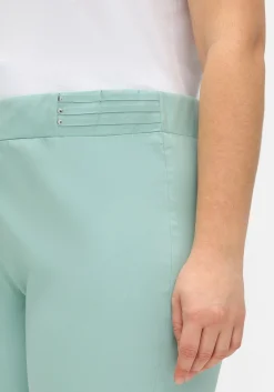 Schmale Bengalin-Schlupfhose mit dekorativem Bund<sheego New