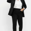 Schmale gepflegte Hose mit Teilgummibund<sheego Hot