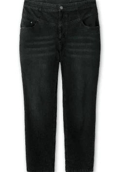 Schmale High-Waist-Jeans in Curvy-Schnitt ANNE<sheego Fashion