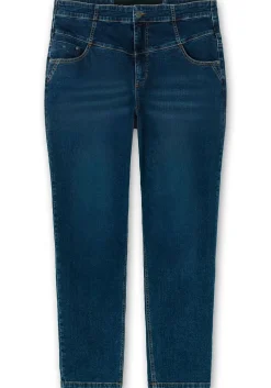 Schmale High-Waist-Jeans in Curvy-Schnitt ANNE<sheego Fashion