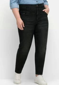 Schmale High-Waist-Jeans in Curvy-Schnitt ANNE<sheego Fashion