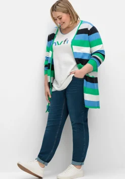 Schmale High-Waist-Jeans in Curvy-Schnitt ANNE<sheego Fashion