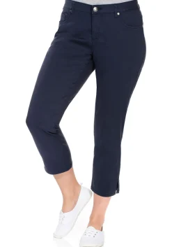 Schmale 7/8-Hose aus elastischem Baumwoll-Twill<sheego Clearance