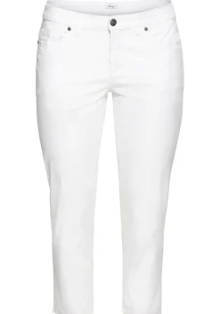 Schmale 7/8-Hose aus elastischem Baumwoll-Twill<sheego Hot