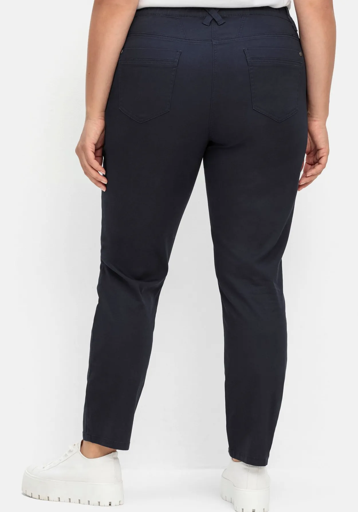 Schmale Hose im Curvy-Schnitt PIA, mit Gummibund<sheego Clearance