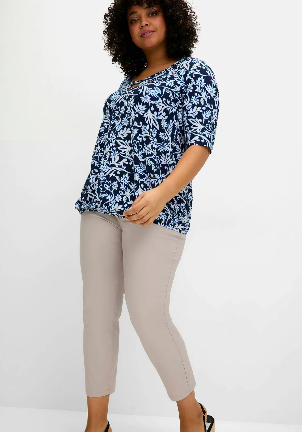 Schmale 7/8-Hose im Curvy-Schnitt SUSANNE<sheego Outlet