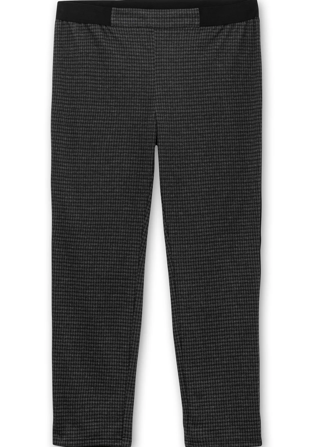 Schmale Hose mit grafischem Muster und Stretchbund<sheego Best