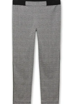 Schmale Hose mit grafischem Muster und Stretchbund<sheego Discount