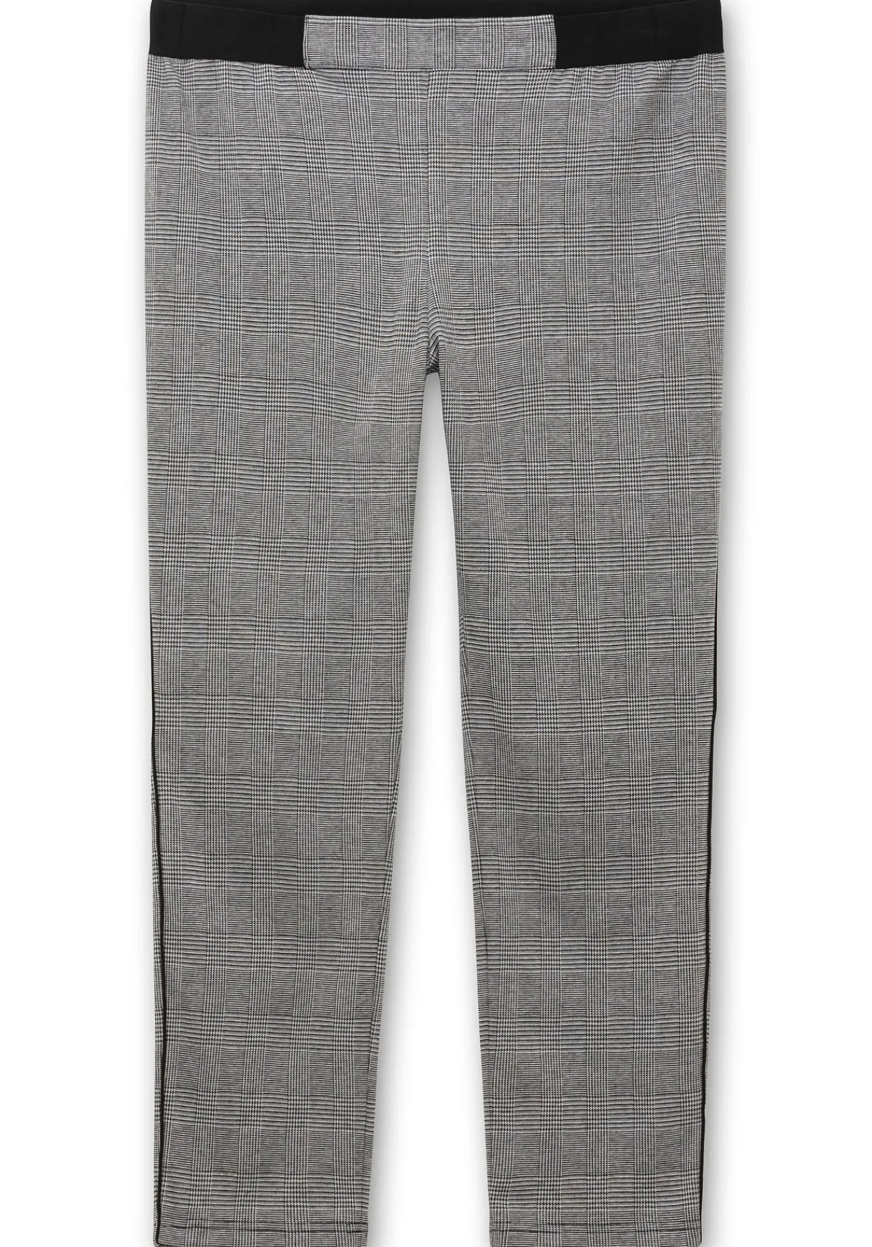 Schmale Hose mit grafischem Muster und Stretchbund<sheego Discount