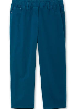 Schmale 7/8-Hose mit Gummibund, aus Twill<sheego Outlet