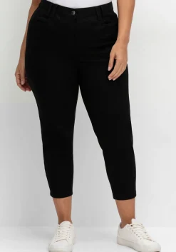 Schmale 7/8-Hose mit Gummibund<sheego Online