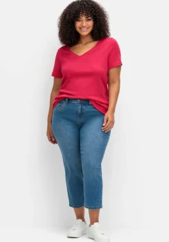Schmale 7/8-Jeans im Curvy-Schnitt PIA<sheego Fashion