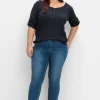 Schmale Jeans in Curvy-Schnitt VERENA<sheego Outlet