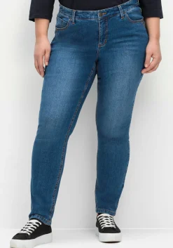 Schmale Jeans in Curvy-Schnitt VERENA<sheego Outlet