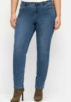 Schmale Jeans in Curvy-Schnitt PIA, in 5-Pocket-Form<sheego Outlet