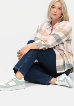 Schmale Jeans mit Stretchbund, ohne Taschen<sheego Sale