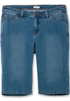 Schmale Jeans-Bermuda im Curvy-Schnitt VERENA<sheego Sale