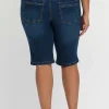 Schmale Jeans-Bermudas im Curvy-Schnitt ANNE<sheego Fashion