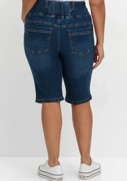Schmale Jeans-Bermudas im Curvy-Schnitt ANNE<sheego Fashion