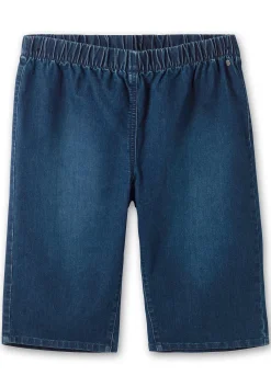 Schmale Jeans-Bermudas, mit Gummibund<sheego New