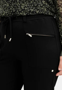 Schmale Joggpants im Cargostil, mit Komfortbund<sheego Clearance